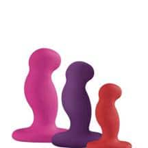 Набор анальных вибростимуляторов Nexus G Play+ Trio, разноцветный Набор анальных вибростимуляторов Nexus G Play+ Trio, разноцветный