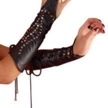 Нарукавники на шнуровке