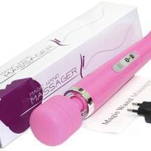 Беспроводной вибромассажер Magic Wand, 32 см, розовый. Нет в наличии Беспроводной вибромассажер Magic Wand, 32 см, розовый