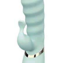 Вибратор с дополнительным стимулятором клитора Otouch Melow, мятный