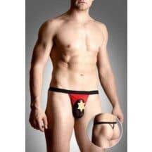 Стринги мужские с сеточкой SoftLine Collection, красно-черный, M/L. Нет в наличии Стринги мужские с сеточкой SoftLine Collection, красно-черный, M/L