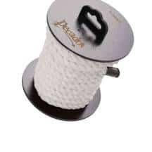 Веревка для шибари Pecado BDSM, на катушке, хлопок, белая, 5 м.