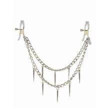 Зажимы для сосков PipeDream Rock Hard Nipple Clamps, серебристые