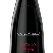 Оральный лубрикант Wicked Aqua Вишня на водной основе, 120 мл
