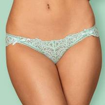 Трусы Obsessive Delicanta, бирюзовый, S/M