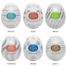 Набор мастурбаторов Tenga Egg New Standard, 6 шт