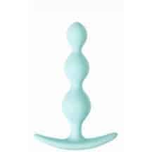 Анальная ёлочка ToDo by Toyfa Triple, бирюзовая Анальная ёлочка ToDo by Toyfa Triple, бирюзовая