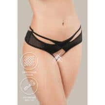 Эротические трусики Waname Apparel Lust черные, XL