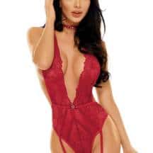 Боди Beauty Night Adelaide teddy Cherry, Красный, L/XL. Нет в наличии Боди Beauty Night Adelaide teddy Cherry, Красный, L/XL