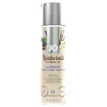 Массажное масло System JO Naturals Лаванда и ваниль, 120 мл