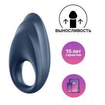 Виброкольцо Satisfyer Powerful Onе, синий. Нет в наличии Виброкольцо Satisfyer Powerful Onе, синий