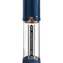 Гидропомпа помпа 2 в 1 PipeDream Max Boost, бесцветная, синяя