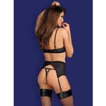 Сексуальный комплект украшенный цепочками на груди и трусиках-стринги Redella Obsessive, S/M. Нет в наличии Сексуальный комплект украшенный цепочками на груди и трусиках-стринги Redella Obsessive, S/M