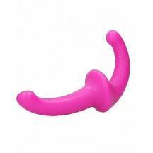 Безремневой страпон Silicone Strapless Strapon Shots, розовый