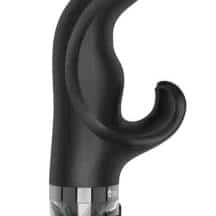 Вибратор-кролик с электростимуляцией Mystim Hop Hop Bob, черный Вибратор-кролик с электростимуляцией Mystim Hop Hop Bob, черный