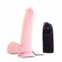 Фаллоимитатор с вибрацией, на присоске Baile 19.5 см, телесный. Нет в наличии Фаллоимитатор с вибрацией, на присоске Baile 19.5 см, телесный