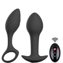 Набор анальных пробок Nomi Tang Fun Plug с пультом ДУ, черный. Нет в наличии Набор анальных пробок Nomi Tang Fun Plug с пультом ДУ, черный