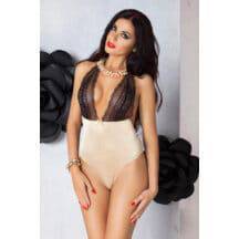 Боди Passion Lingerie Olimpia body, Золотистый, L/XL