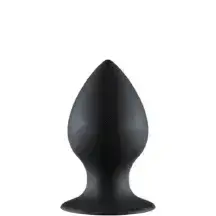 Анальная пробка Lola Games Back Door Black Edition Thick Small, чёрная