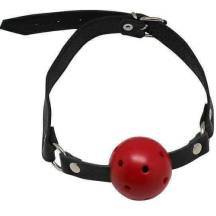 Кляп-шарик на кожаных ремнях. Нет в наличии Кляп-шарик на кожаных ремнях