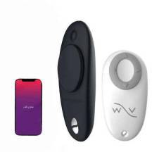 Клиторальный вибратор We-Vibe Moxie в трусики с пультом ДУ, черный