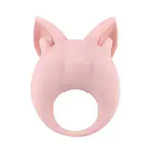 Виброкольцо Lola Games MiMi Animals Kitten Kiki, светло-розовое