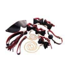 Набор БДСМ Toyfa Theatre Bow-tie 7 предметов, черный. Нет в наличии Набор БДСМ Toyfa Theatre Bow-tie 7 предметов, черный