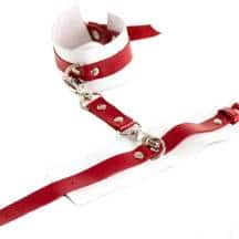Наножники BDSM Арсенал, красно-белые. Нет в наличии Наножники BDSM Арсенал, красно-белые