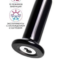 Мини-вибратор Sexus Glass, черный Мини-вибратор Sexus Glass, черный