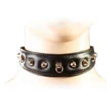 Ошейник фигурный, черный. Нет в наличии Ошейник фигурный, черный