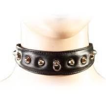 Ошейник фигурный, черный. Нет в наличии Ошейник фигурный, черный