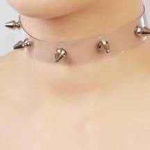 Ошейник прозрачный