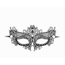 Кружевная маска Shots Queen, черная. Нет в наличии Кружевная маска Shots Queen, черная