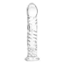 Фаллоимитатор Sexus Glass ребристый, бесцветный, 16,5 см Фаллоимитатор Sexus Glass ребристый, бесцветный, 16,5 см