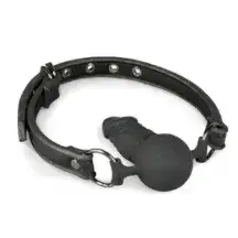 Кляп Easytoys Ball Gag With Silicone Dong EDC Collections