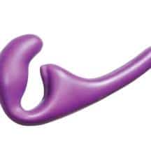 Безремневой анальный страпон Lola Games Natural, фиолетовый