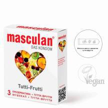 Презервативы Masculan Tutti-Frutti, 3 шт