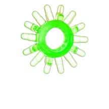 Эрекционное кольцо Toyfa с шипами, зеленое. Нет в наличии Эрекционное кольцо Toyfa с шипами, зеленое