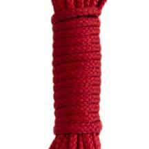Веревка для фиксации Lola Games Bondage Collections, красная, 9м