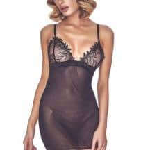 Сорочка Anais Sollea, Чёрный, 3XL