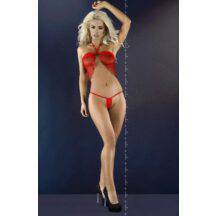 Красная сорочка и стринги Diana L/XL. Нет в наличии Красная сорочка и стринги Diana L/XL