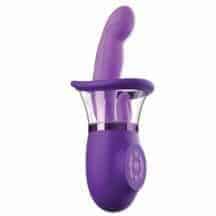 Вибратор c тройной стимуляцией PipeDream Ultimate Pleasure Pro Plus, фиолетовый