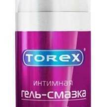 Оральная гель-смазка Torex Сладкая клубника на водной основе, 50 мл