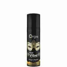 Жидкий вибратор Orgie Dual Vibe! Kissable Пина колада, 15 мл