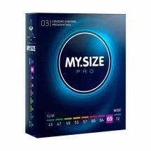 Презервативы ультратонкие MY.SIZE PRO размер 69, 3 шт
