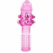 Стимулирующая насадка с бусинами Toyfа, розовая Стимулирующая насадка с бусинами Toyfа, розовая