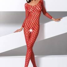 Боди Passion Erotic Line BS 077 Red, Красный, One size