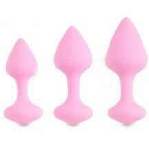 Набор анальных пробок FeelzToys Bibi, розовый Набор анальных пробок FeelzToys Bibi, розовый