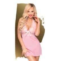 Сорочка и трусики Penthouse Sweet and Spicy L/XL, розовая. Нет в наличии Сорочка и трусики Penthouse Sweet and Spicy L/XL, розовая