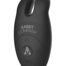 Клиторальный стимулятор The Rabbit Company Lay-on Rabbit, черный